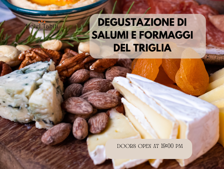 Tasting of Triglia fresch cuttles and cheeses 